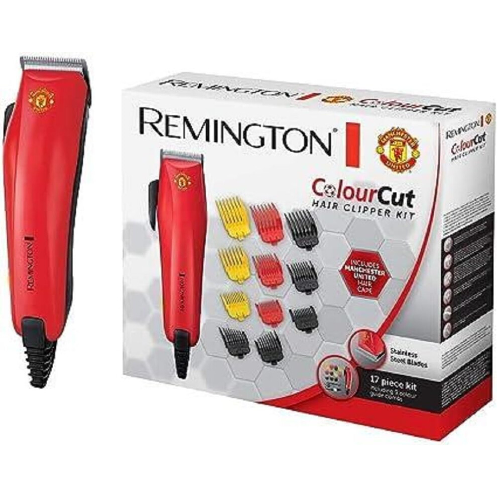 Remington Manchester United Colour Cut Hair Clipper kit