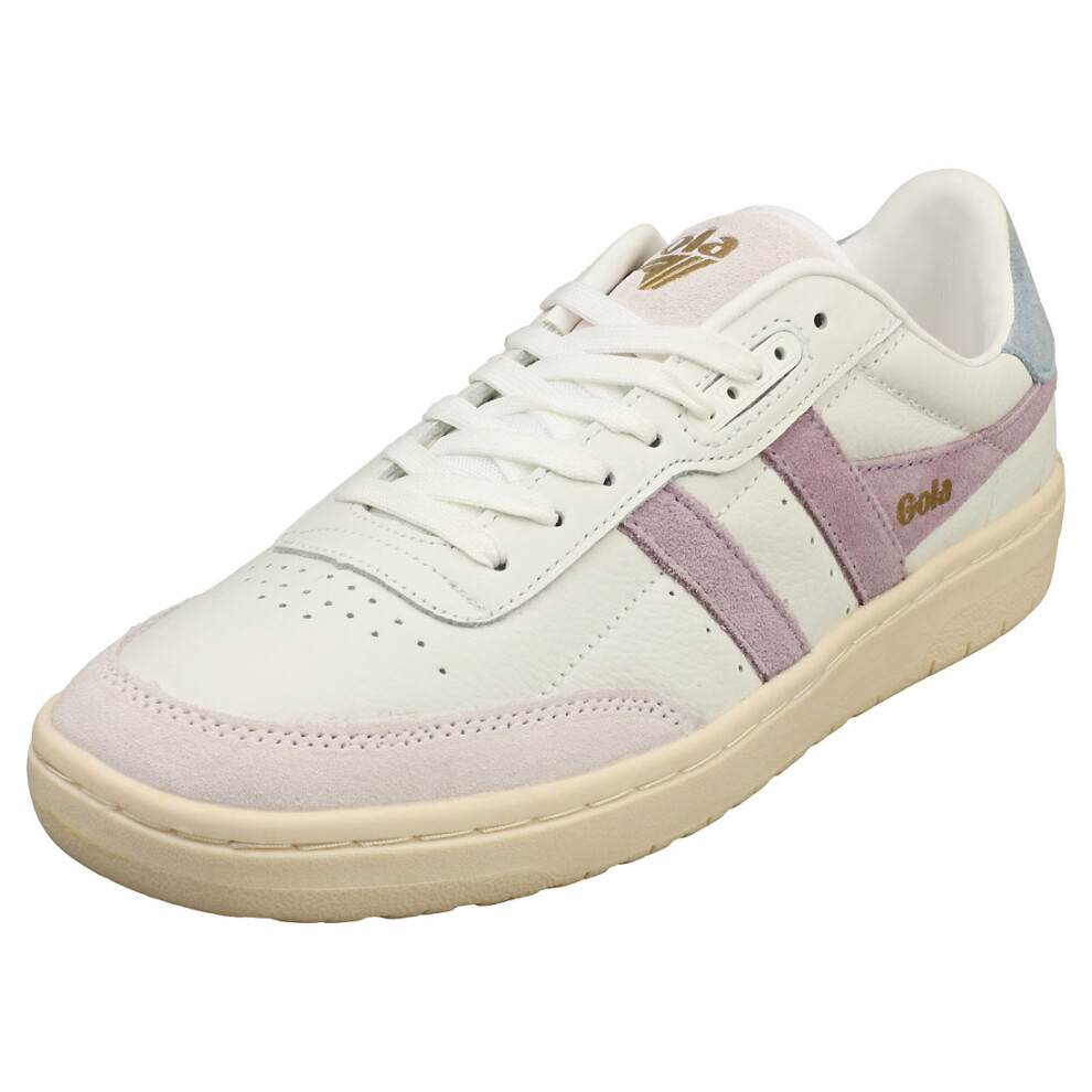 Gola Falcon Womens Casual Trainers in White Lily - 9 UK