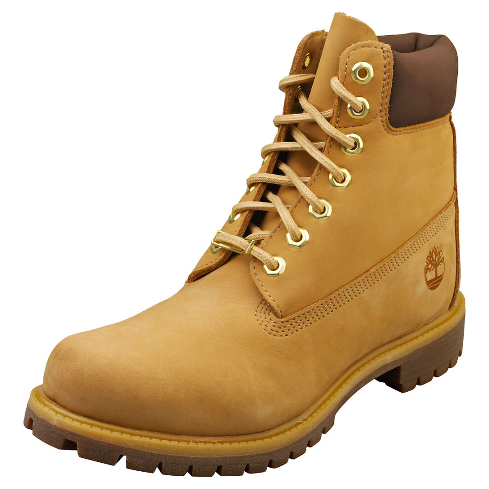 (10.5) Timberland Premium Waterproof Mens Classic Boots in Light Beige