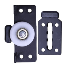 2 pcs Sliding Door Wardrobe Pulleys Small Hanging Wheels Silent
