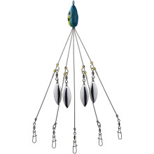 Umbrella Rigs for Bass Stripers Fishing, Freshwater, Blue