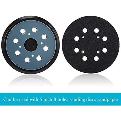 5 inch 8 Holes 125mm Hook Loop Sanding Backing Pad for 1
