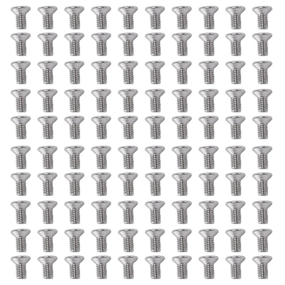 M3 X 6Mm Flat Countersunk Bolts Machine Screws 100Pcs 4851267444641