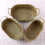 Woven Storage Basket Rattan Breadfruit Case Holder(S,24X15X9cm) 3