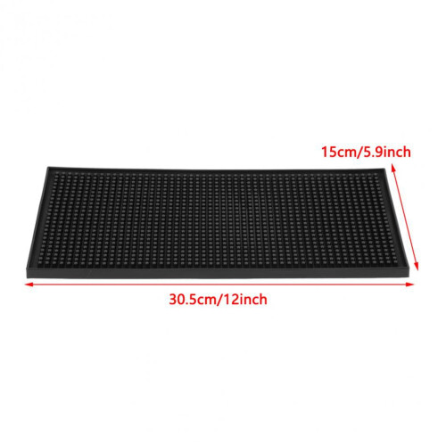 Rubber Bar Mat Heavy Duty Home Bar Mats Set Waterproof Small 1