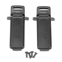 2Pcs Spare Back Belt Clip for 2-way intercom UV5R