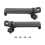 2Pcs Spare Back Belt Clip for 2-way intercom UV5R 3