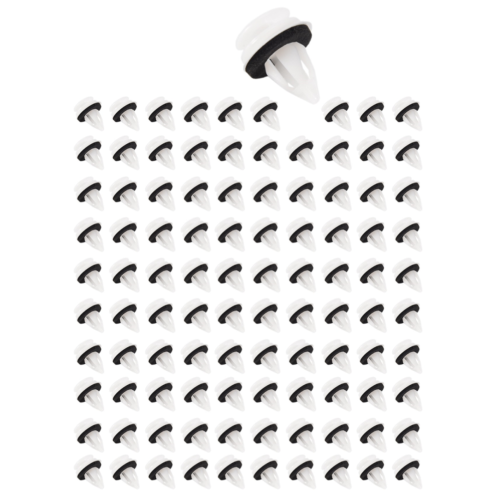 100Pcs Plastic Rivets Clip For- E46 E53 E90 E91 E70 Door Panel 4851267455739