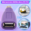 PS2 to USB Connector, Computer Mouse and Keyboard Mini Adapter 5