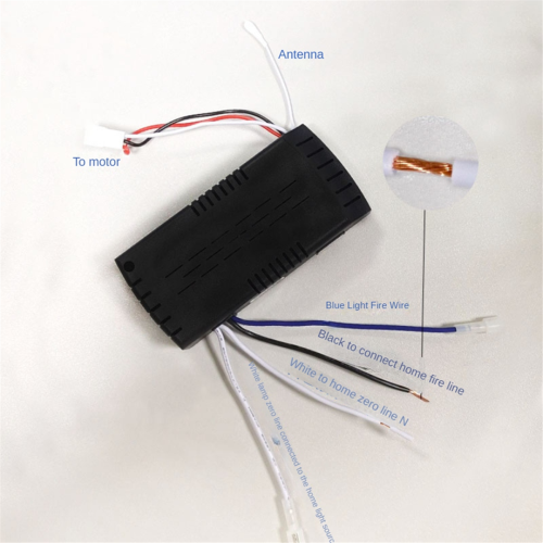 Universal Ceiling Fan Remote Control Kit Replacement 6-Speed & Timing 2