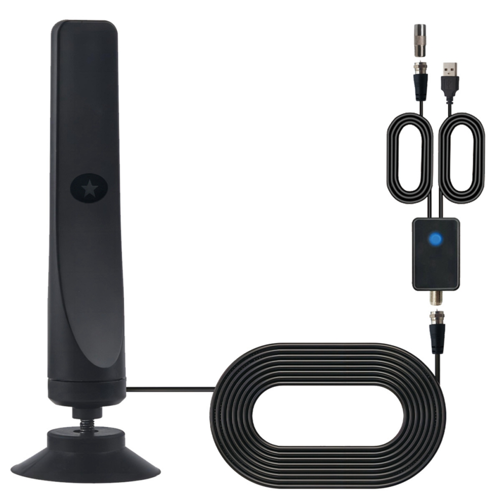 TV Antenna High Gain Indoor Digital Antenna Amplified Signal Booster