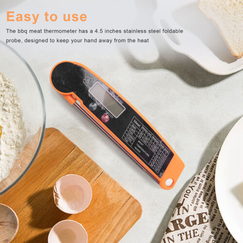 Digital Instant Read Meat Thermometer with Highly Accurate Probe 2