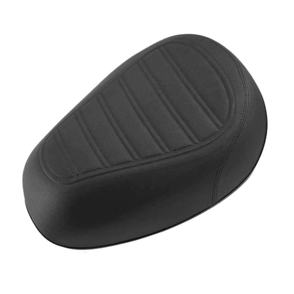 Upgrade Your Ride: Electric Bicycle Seat Cushion, Soft Thick Sponge Saddle, 21x30 cm, Black