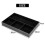 4 Slots Desk Drawer Organizer, Pu Leather Drawer Storage (Black) 7