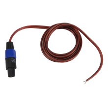 Speakon Speaker Cable Bare Wire Open End Cable, Speakon to Speaker