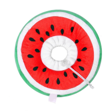 Adjustable Cat Cone Collar Soft, Recovery Collar, Watermelon Large