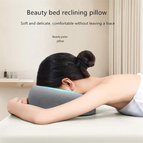 Ergonomics Lying Down Pillow Memory Foam for Beauty Salon green 1