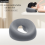 Ergonomics Lying Down Pillow Memory Foam for Beauty Salon green 4