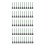 50Pcs Epoxy Adhesive Mixing Nozzle Static Mixing Nozzle 1