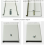 3PCS Adjustable Window Kit Plate for Air Conditioner Parts-55CM 3