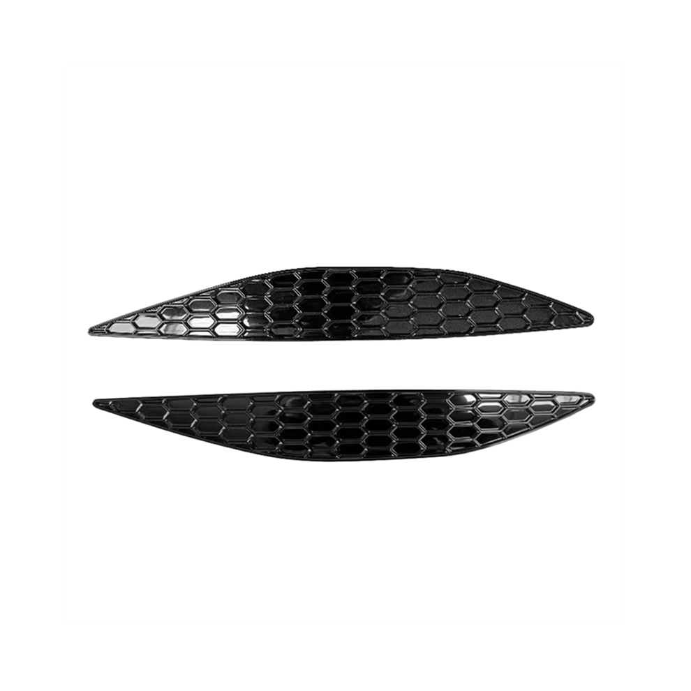 1Pair Rear Bar Honeycomb Reflector Cover Trim Styling For Golf 7 4851267472088