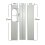 3PCS Adjustable Window Kit Plate for Air Conditioner Parts-55CM 2
