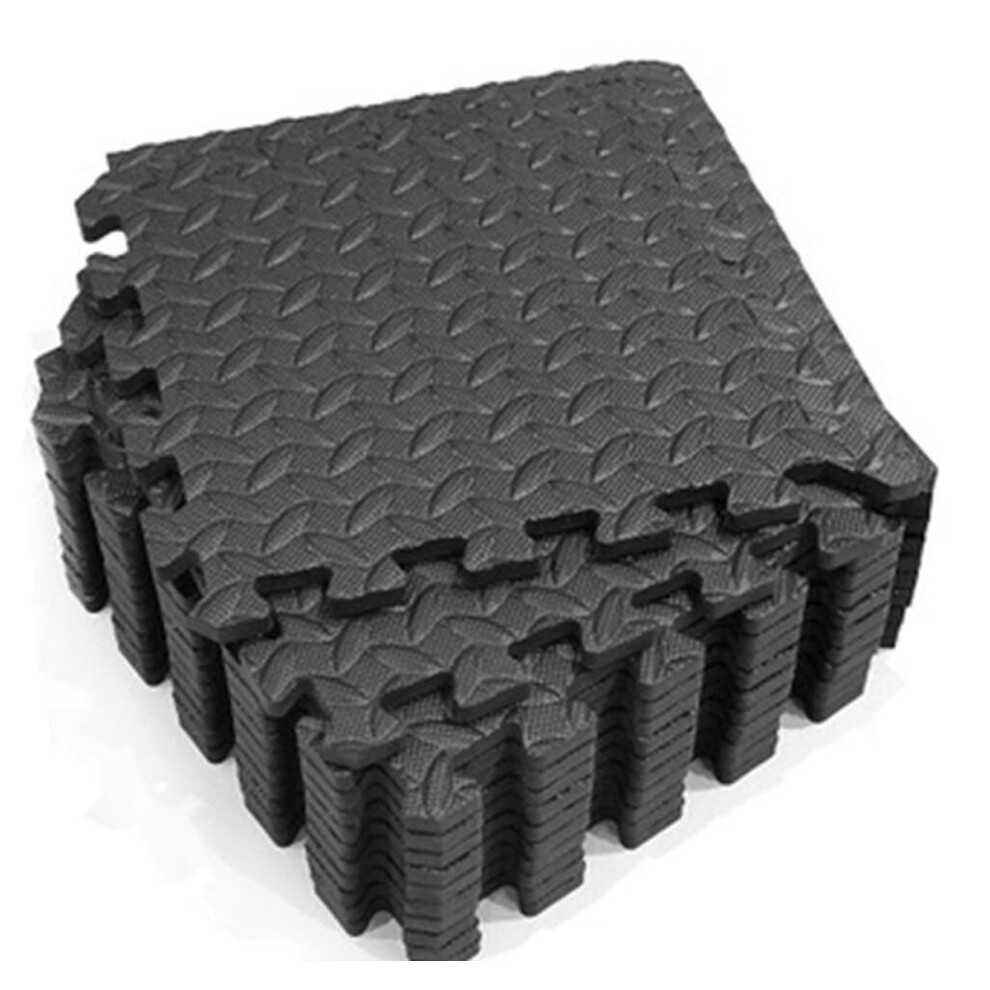 Black Home Gym Floor Foam Floor Mats For Floors Foam Flooring Tiles