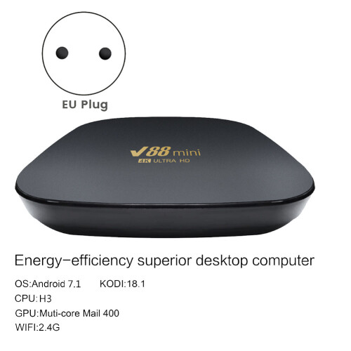 V88 Mini Smart TV Box Android 12 Allwinner -EU Plug 1