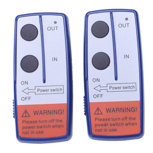 WIRELESS WINCH REMOTE CONTROL TWIN HANDSET ATV TRUCK 24V 24 VOLT 1