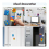 25 Pcs Magnetic Painting Canvas Panel Magnetic Mini Canvas Boards 2
