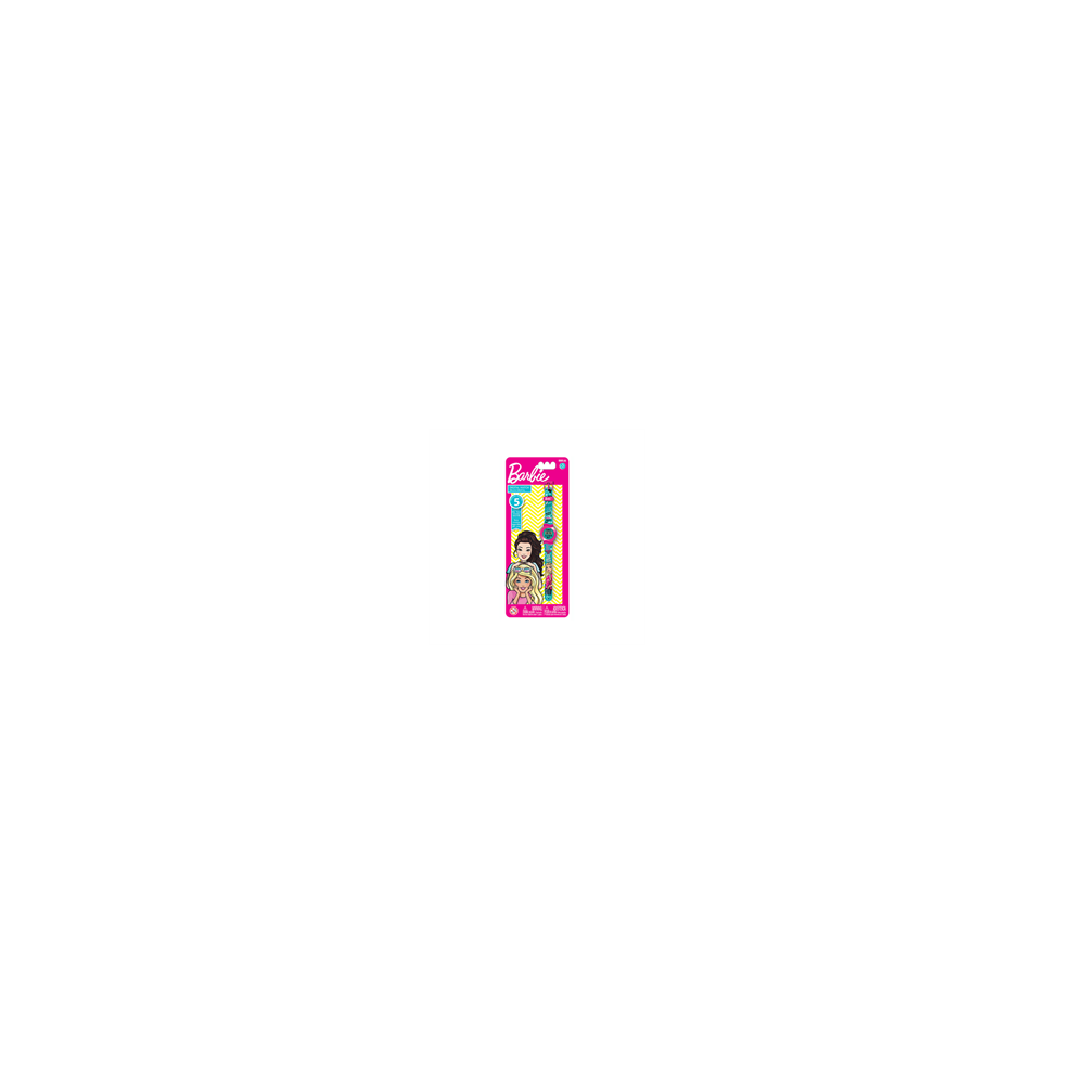 Photos - Wrist Watch Casio Barbie Girls Digital LCD Watch With 5 Functions - Pink Pink BBRJ6 