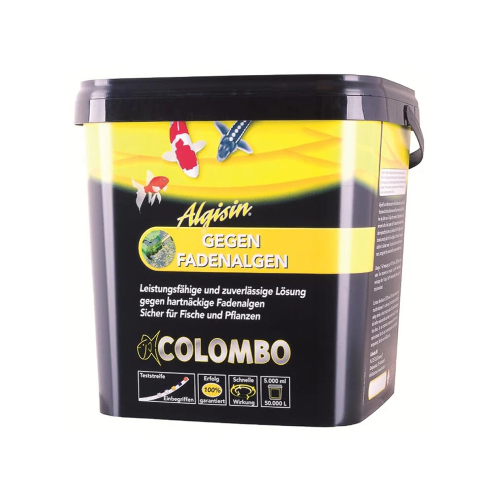 (5000ml) Colombo Algisin 5L 2.5L 1L Garden Fish Pond Blanketweed Treatment Algae Killer