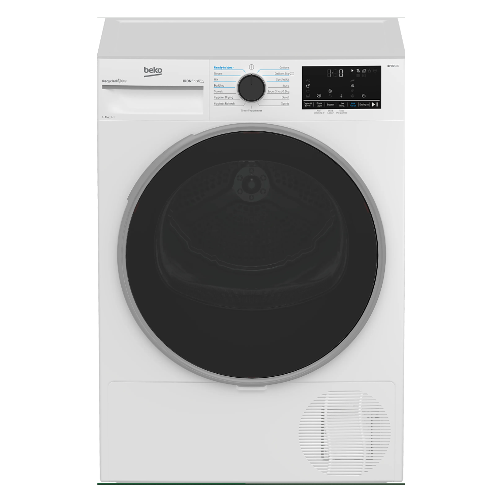 Beko bPRO 500 B5T49231IW 9Kg Heat Pump Tumble Dryer - White - A++ Rated