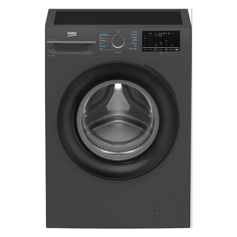 Beko EnergySpin BM3WT4941IA 9kg Washing Machine with 1400 rpm - Anthracite - A Rated