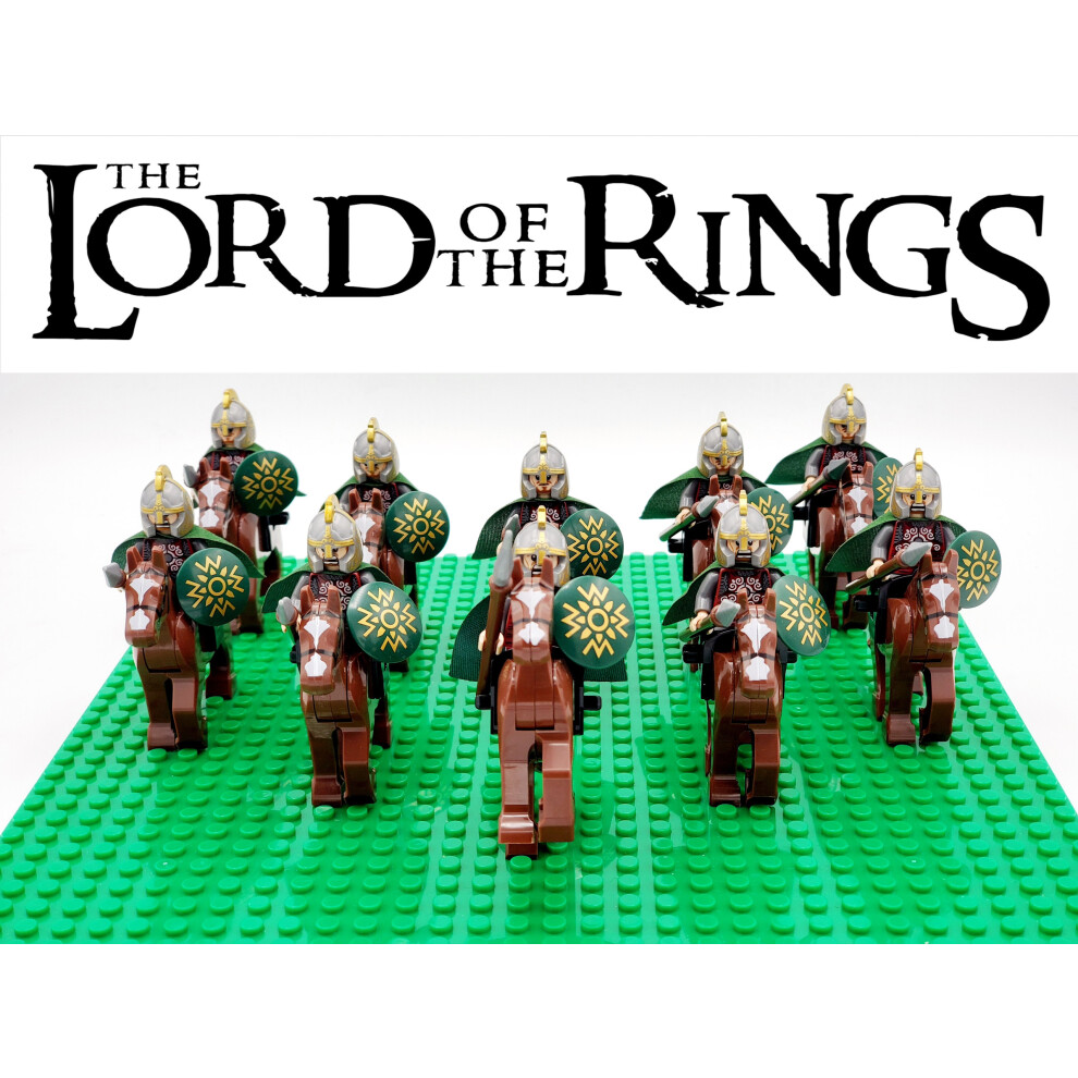 LOTR Riders of Rohan Infantry Army 20 Minifigures Set