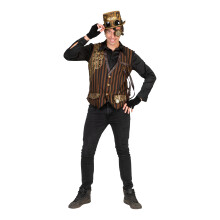 (UK 46/48") Gents Steampunk Waistcoat