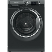Hotpoint ActiveCare NM11 948 BC A UK 9kg Washing Machine with 1400 rpm - Black - A Rated