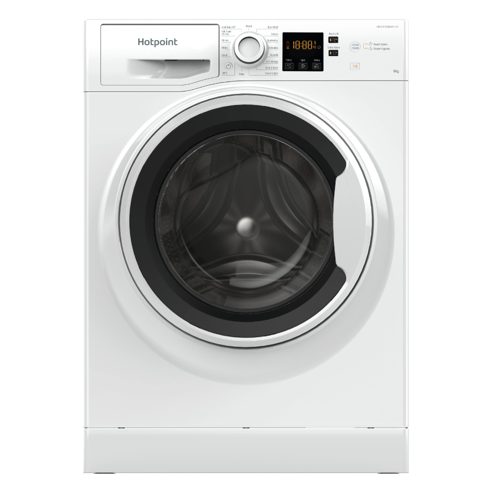 Hotpoint NSWA 1046 WW UK 10kg Washing Machine with 1400 rpm - White - A Rated