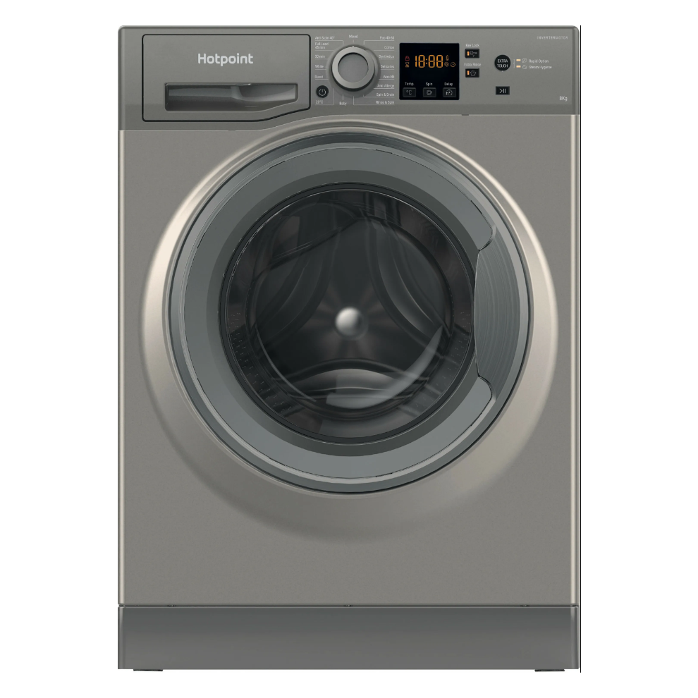 Hotpoint Anti-Stain 8Kg Washing Machine – Powerful, Fast, And Gentle On Clothes