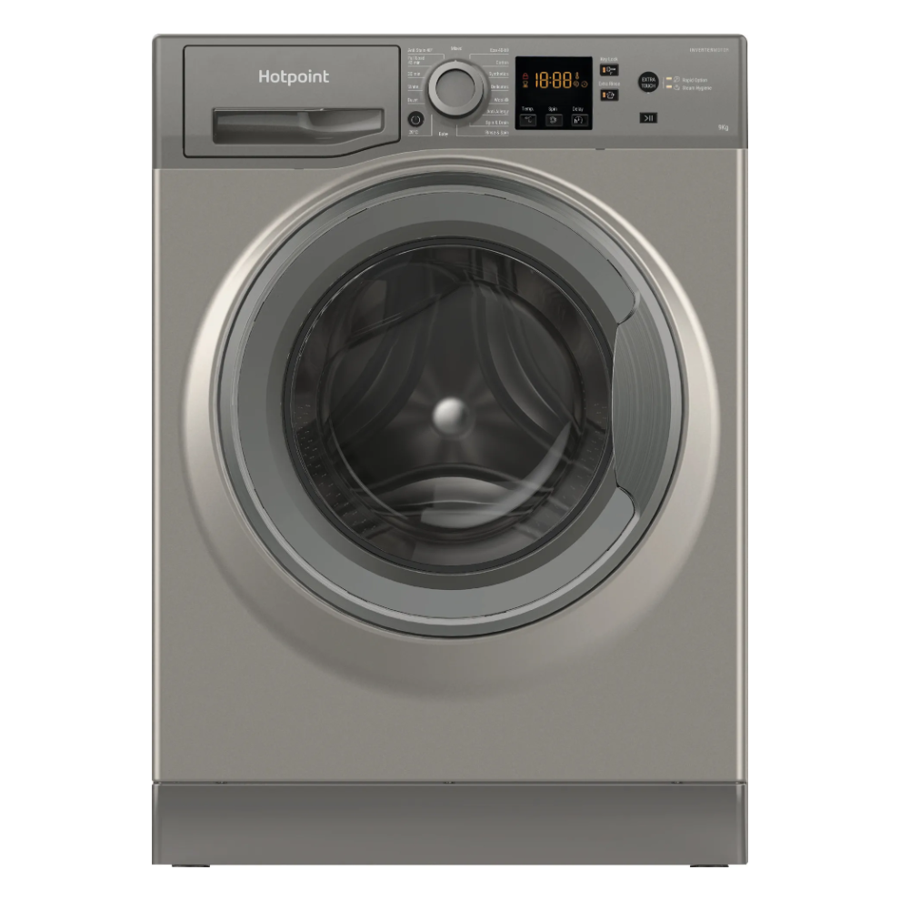 Hotpoint NSWM 946 GG UK 9kg Washing Machine with 1400 rpm - Graphite - A Rated