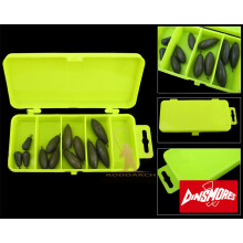 Roddarch 12 Ledgering Bomb Fishing Weights &amp; High Visibility Tackle Box