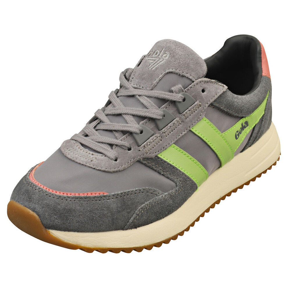 (5) Gola Chicago Womens Fashion Trainers in Ash