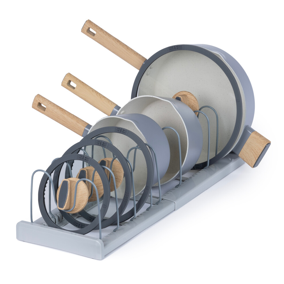 LIVIVO Extendable Pan Lid Holder