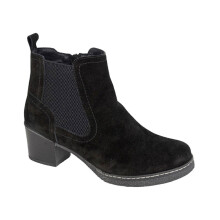 (UK Size 7) Cipriata ALESSINA Ladies Real Suede Memory Foam Inside Zip Ankle Boots