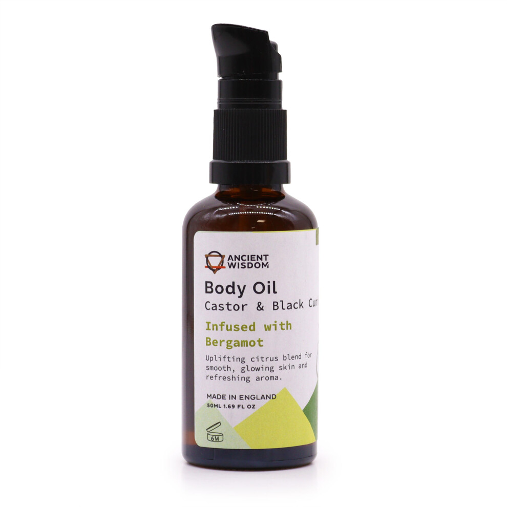 Ancient Wisdom (Bergamot) Organic Body & Massage Oil 50Ml