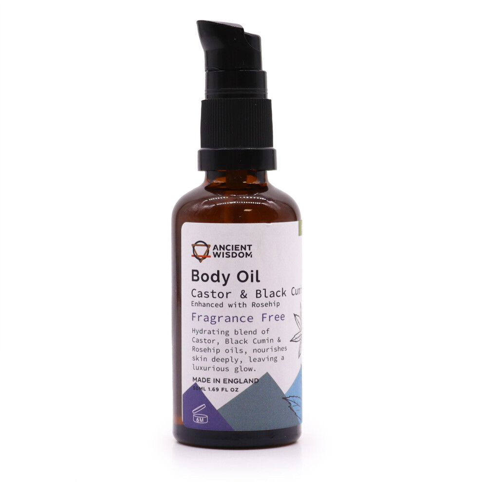 Ancient Wisdom (Rosehip) Organic Body & Massage Oil 50Ml