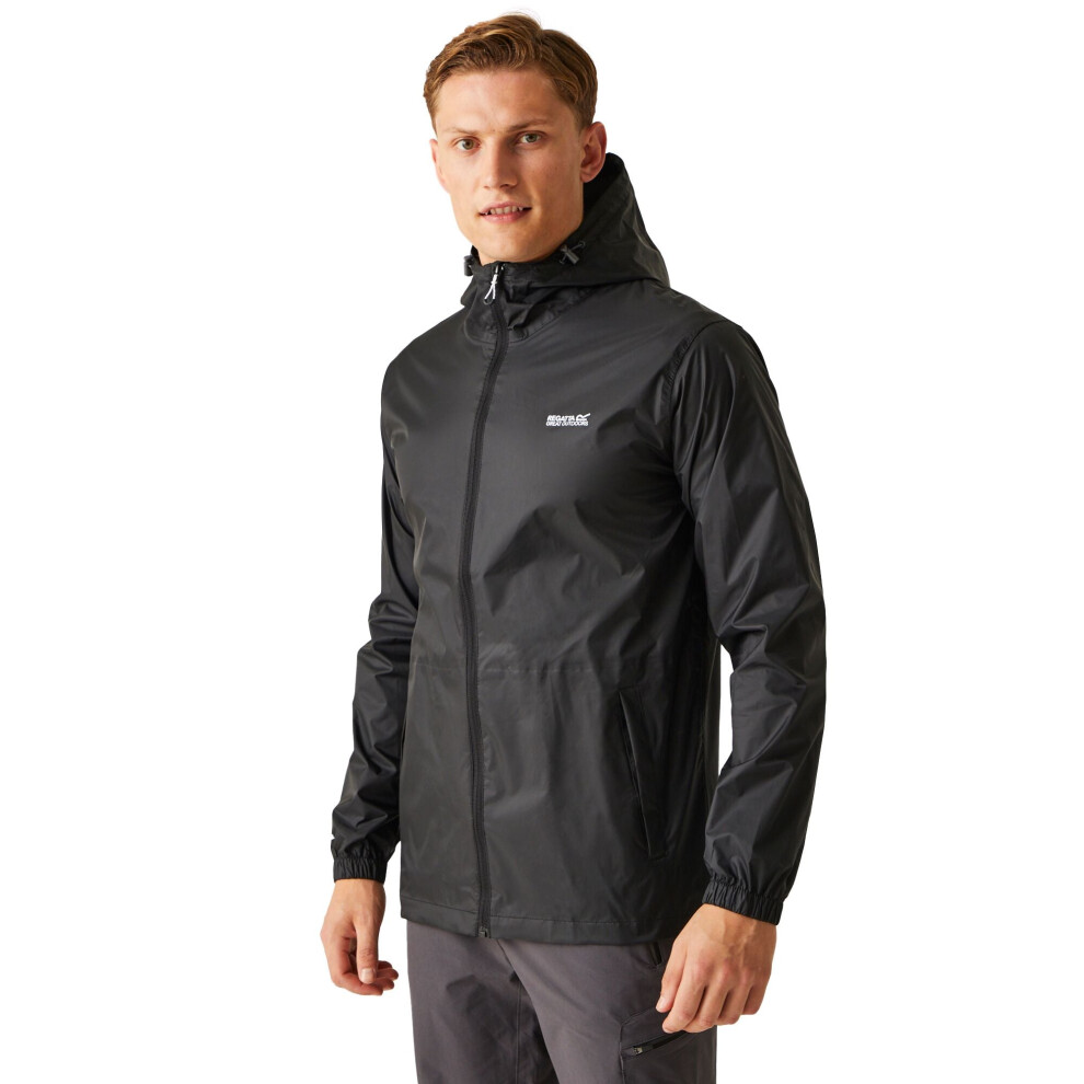 Regatta Mens Pack It III Waterproof Walking Jacket Pack-Away Breathable Lightweight - Image 4