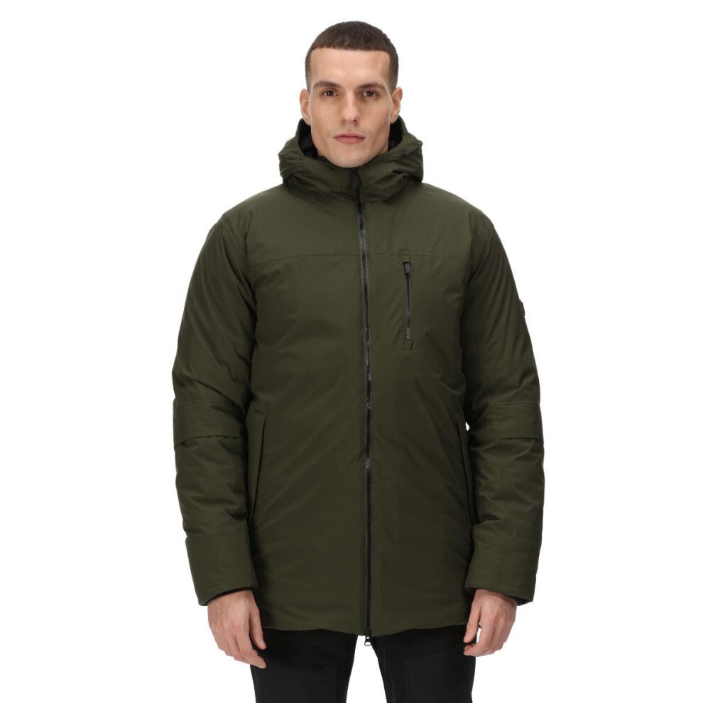 (S) Regatta Men's Yewbank II Parka Jacket - Dark Khaki