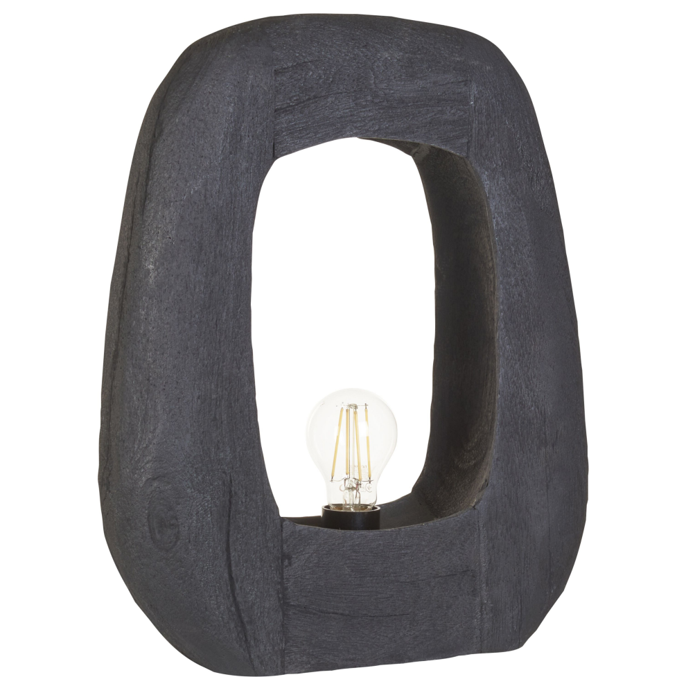 Table Lamp AJAY Mango Wood Black