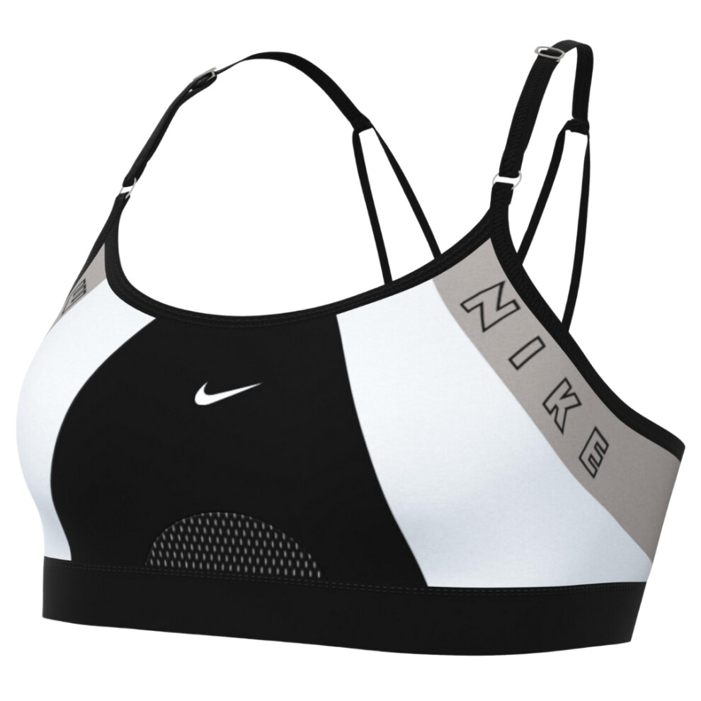 (S) Nike Indy Training Bra Black/Grey Sports Bra